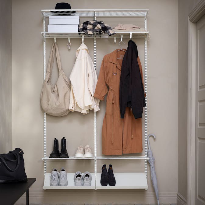 Hallösning Elfa Ready Solution Classic 5 Vit