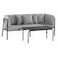 Loungegrupp Comfort Garden Trention 3-sits