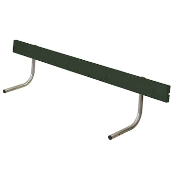 Ryggstöd PLUS Classic Picknickbord 177 cm Grön Utomhus