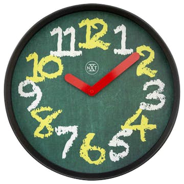 Väggklocka NeXtime nxt Chalkboard