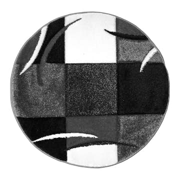 Friezematta KM Carpets London Rund Patch