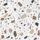 Klinker Höganäs Kakel Confetti Bianco Multicolor 18,6x18,6 cm