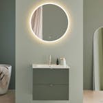 Tvättställsskåp Hafa Haze 2 Lådor med Tvättställ