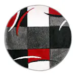 Friezematta KM Carpets London Rund Patch