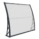 Entrétak Fornorth Elegant Aluminium/Plast 80x120 cm för Dörrskydd
