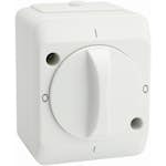 Strömbrytare Malmbergs Nordic Vridbr 2-Pol Vit 10Ax