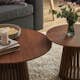 Soffbord Bark Peyra Runt Bord 86cm
