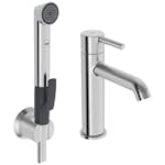 Tvättställsblandare Oras Optima Style 2606FH med Självstängande Handdusch