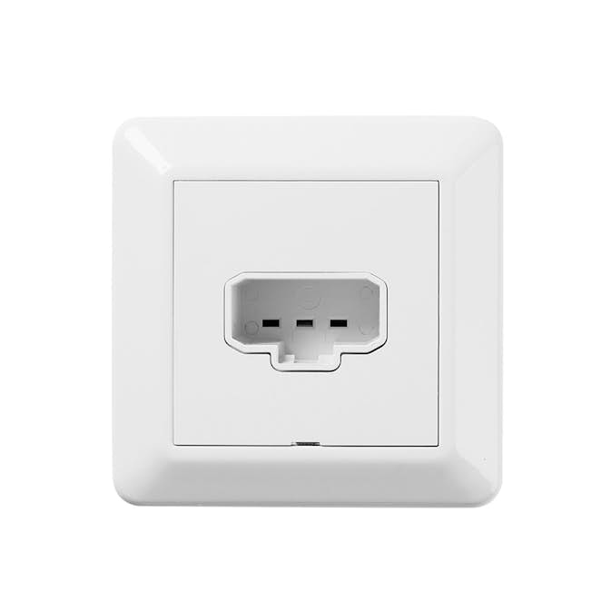 Vägguttag Elko DCL Med Stickpropp 2p RS Renvit