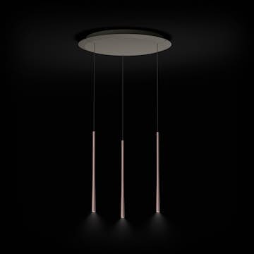 Taklampa BORA Stars 3- ljus Cirkulär