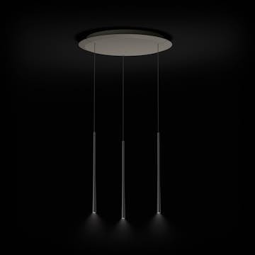 Taklampa BORA Stars 3- ljus Cirkulär