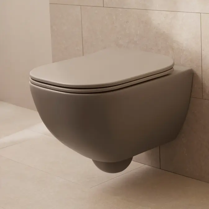 Vägghängd Toalettstol Miller Badrum Rimless