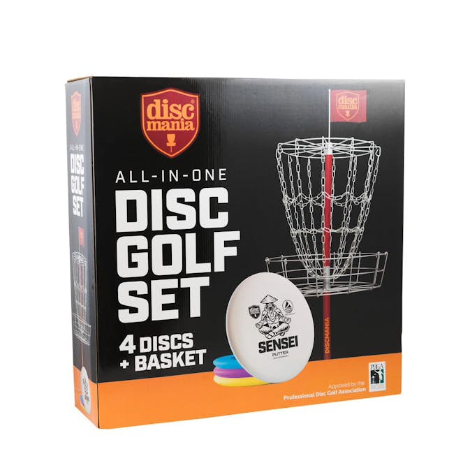 Discgolf ABA Skol Discmania Korg och Discar 5 delar