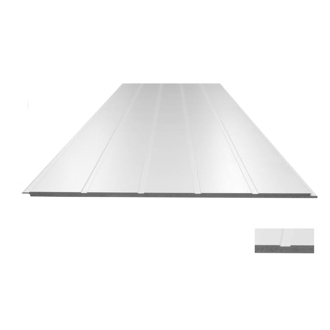 Panelskiva Lundbergs Alma Dubbelfas Antikvit 2-pack