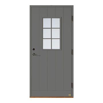 Ytterdörr Leksandsdörren Tunsta Glas RC2N Eco74