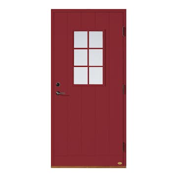 Ytterdörr Leksandsdörren Tunsta Glas RC2N Eco74