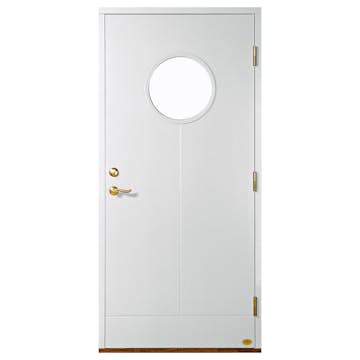 Ytterdörr Leksandsdörren Alvik Glas RC2N Eco74