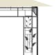 Paviljong vidaXL Blad med Myggnät 3x6m