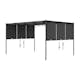 Paviljong vidaXL Draperier 3x4m