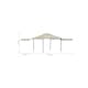 Paviljong vidaXL Extra 3x3m