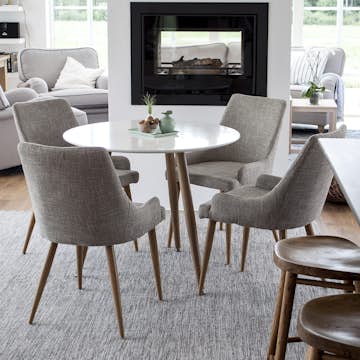 Matgrupp Venture Home Polar med 4st Plaza Stolar