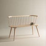 Kökssoffa Venture Home Bobby Vittvättad Träsoffa Inomhus 120 cm