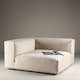 Soffmodul Venture Home Mavi Hörn Beige Bomull/Linne