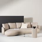 4-sitssoffa Venture Home Stellar Beige i Tyg