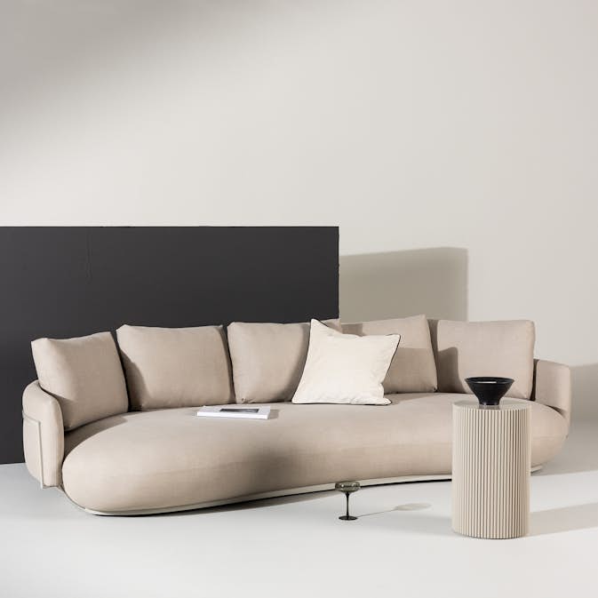 4-sitssoffa Venture Home Stellar Beige i Tyg