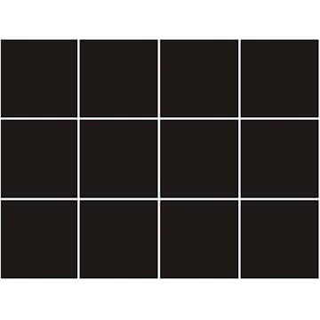 Klinker Konradssons Color 2 Black Svart Matt 10x10 cm