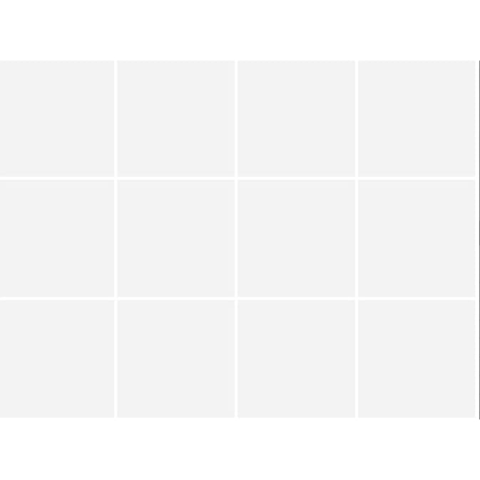 Klinker Konradssons Color 2 White Vit Matt 10x10 cm