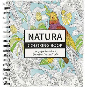 Målarbok Creativ Company Antistress Natur Stl 19,5x23 cm 64 1 St