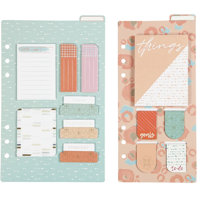 Bokmärken Creativ Company och Notis-Sortiment 2 Ark/1 Förp