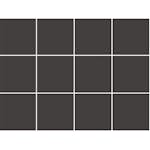 Klinker Konradssons Color 2 Antracit Matt 10x10 cm