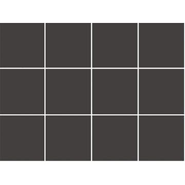 Klinker Konradssons Color 2 Antracit Matt 10x10 cm