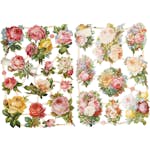 Bokmärken Creativ Company Rosor 165x235 cm 2 Ark/1 Förp