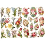 Bokmärken Creativ Company Vårblommor 165x235 cm 2 Ark/1 Förp