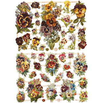 Bokmärken Creativ Company Fikus 165x235 cm 2 Ark/1 Förp