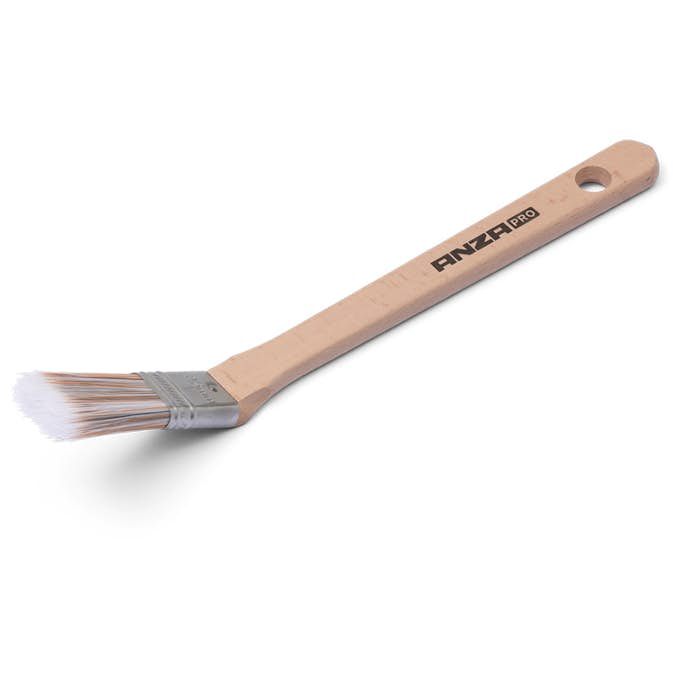 Vinkelpensel Anza Super Soft Kort Trä