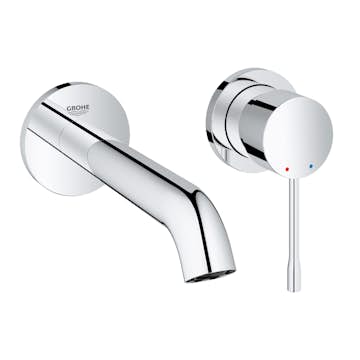 Tvättställsblandare Grohe Essence 19408 2-Hål Väggmonterad