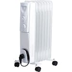 Värmeelement Gelia Fristående Oljefyllt 1500 W med Hjul