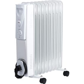 Värmeelement Gelia Fristående Oljefyllt 2000 W med Hjul