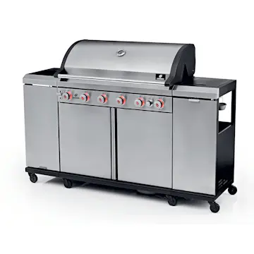 Gasolgrill Landmann Outdoor Kitchen 6.1 Stainless Steel