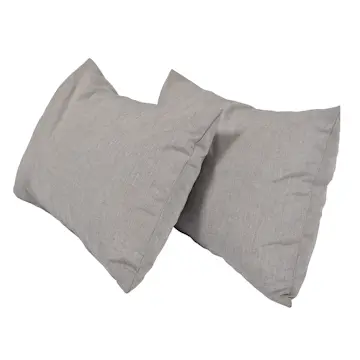 Sidokuddar Fritab Flock Askgrå