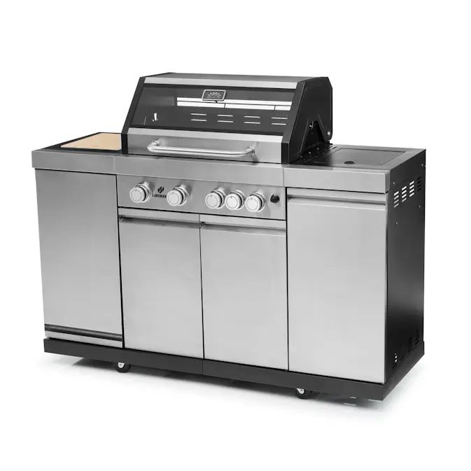 Gasol-/Kolgrill Landmann Avalon Hybrid Kitchen 4.1 MaxX