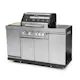 Gasol-/Kolgrill Landmann Avalon Hybrid Kitchen 4.1 MaxX