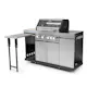 Gasol-/Kolgrill Landmann Avalon Hybrid Kitchen 4.1 MaxX