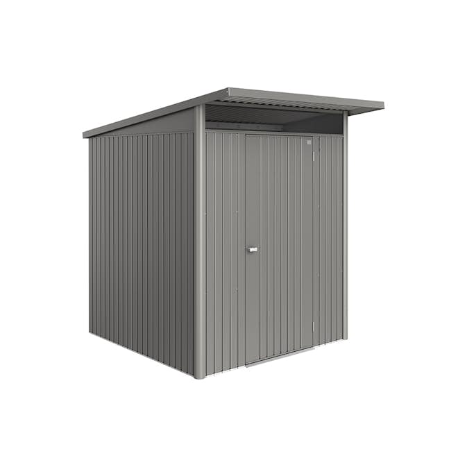 Redskapsbod Biohort Avantgarde Eco A1 Metallic Kvartsgrå Standarddörr