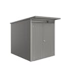 Redskapsbod Biohort Avantgarde Eco A2 Metallic Kvartsgrå Dubbeldörr