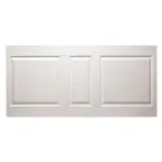 Panel Lundbergs Solliden Vitlackad Hdf 1845x837